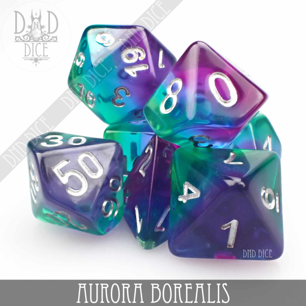 King of Crits Dice: Aurora Borealis