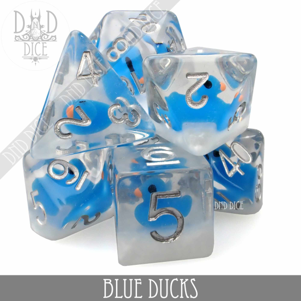 King of Crits Dice: Blue Ducks