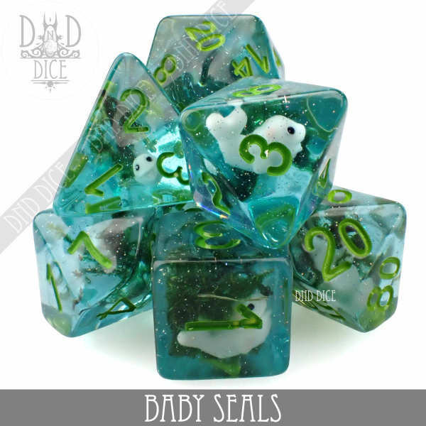 King of Crits Dice: Baby Seals