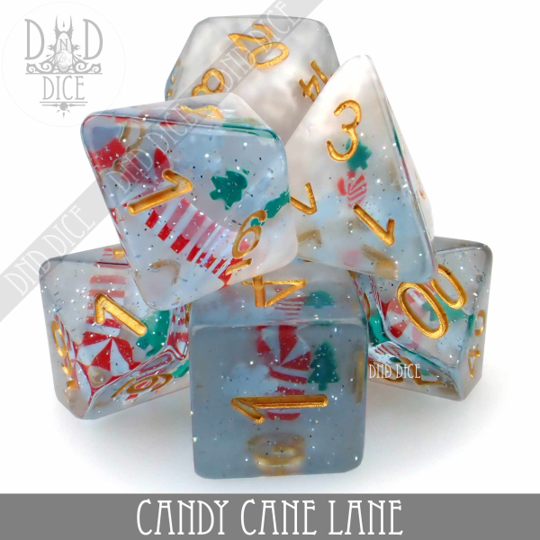 King of Crits Dice: Candy Cane Lane