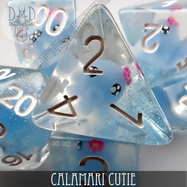 King of Crits Dice: Calamari Cutie