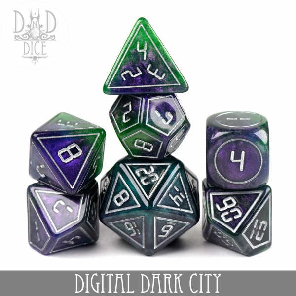 King of Crits Dice: Digital Dark City