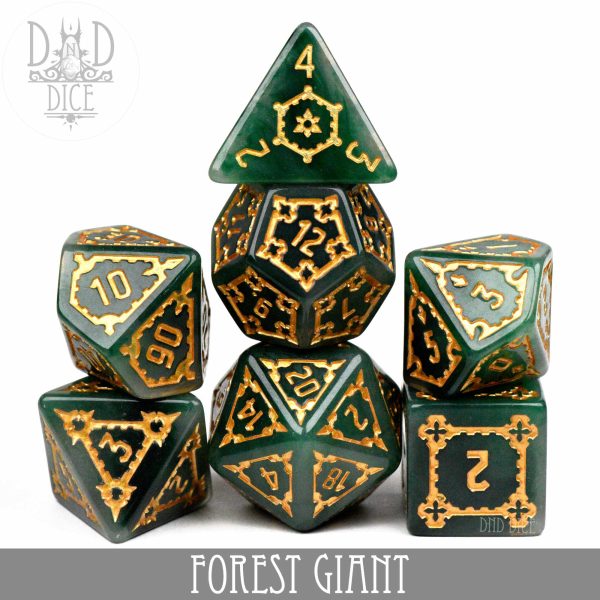 King of Crits Dice: Forest Giant (Oversize)