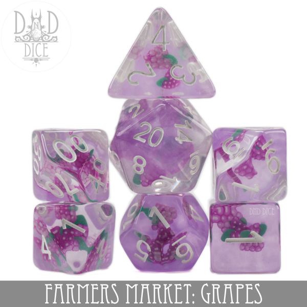 King of Crits Dice: Farmers Market: Grape