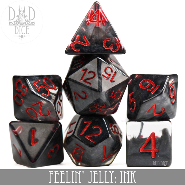 King of Crits Dice: Feelin' Jelly: Ink