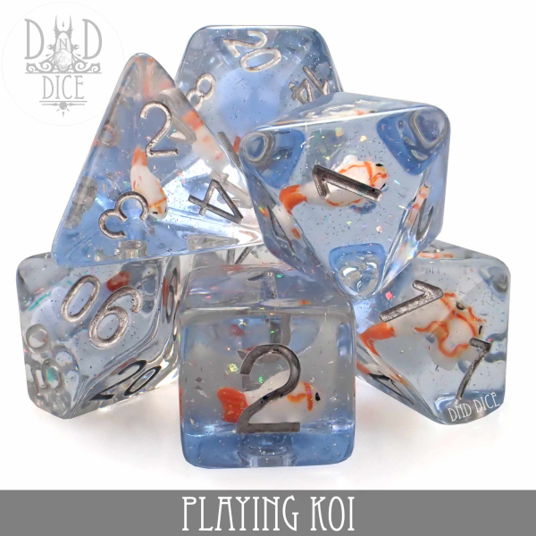 King of Crits Dice: Playing Koi