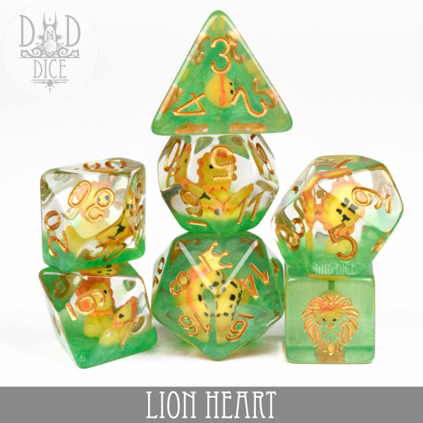King of Crits Dice: Lion Heart