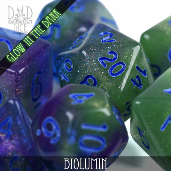 King of Crits Dice: Biolumin Glow in the Dark