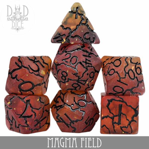 King of Crits Dice: Magma Field