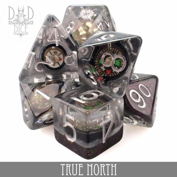 King of Crits Dice: True North (Real Compass)