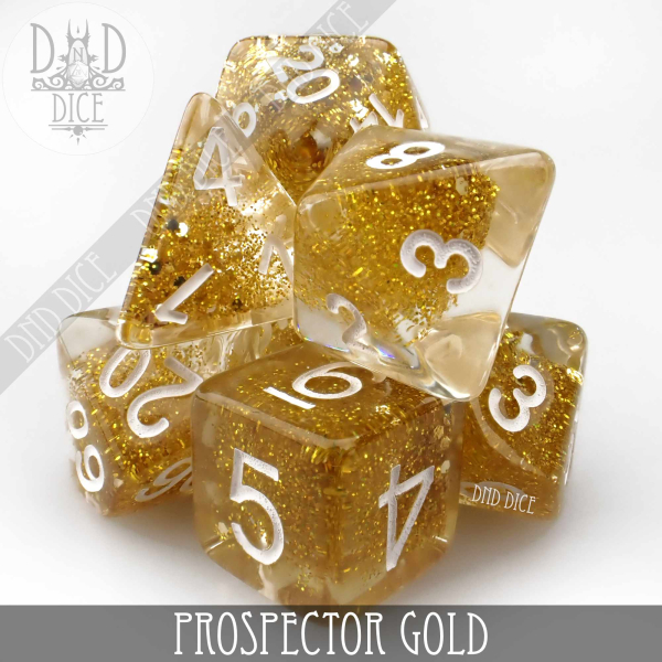 King of Crits Dice: Prospector Gold