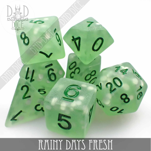 King of Crits Dice: Rainy Days Fresh