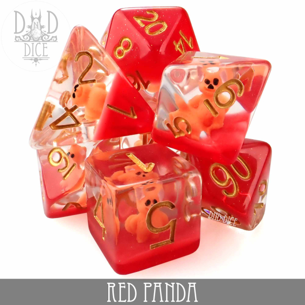King of Crits Dice: Red Panda