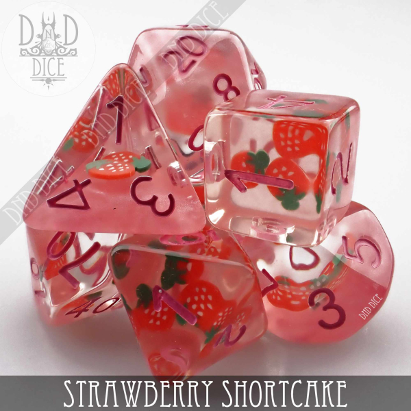 King of Crits Dice: Strawberry Shortcake