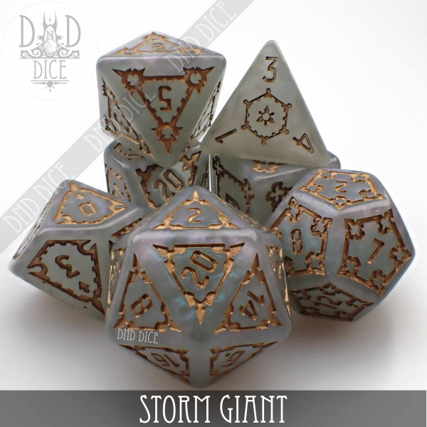 King of Crits Dice: Storm Giant (Oversize)