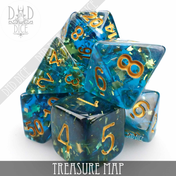 King of Crits Dice: Treasure Map