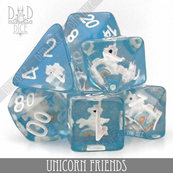 King of Crits Dice: Unicorn Friends