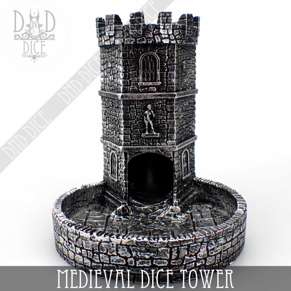 King of Crits Dice: Medieval Dice Tower