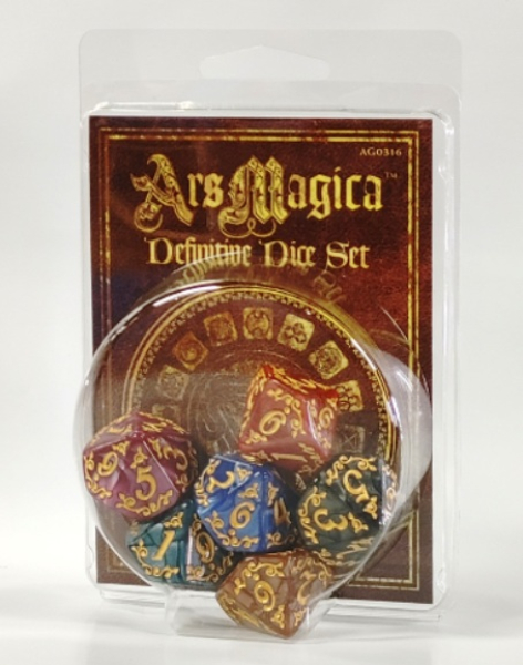 Ars Magica Definitive d10 Dice Set (6)