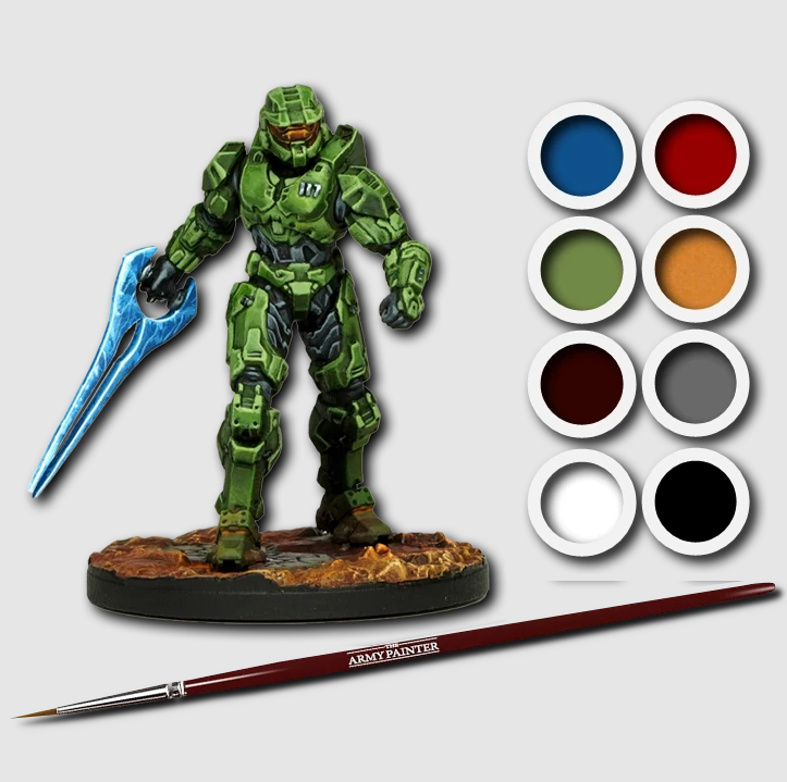 Halo: Flashpoint Paint Set- including Master Chief