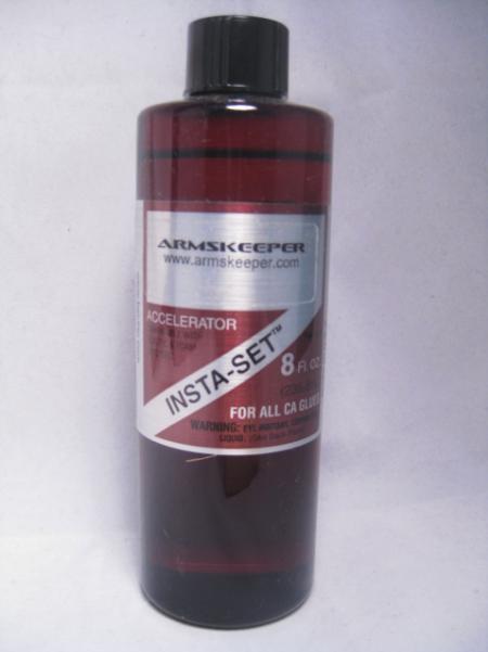 ArmsKeeper Glues: Insta-Set Refill Accelerator (8 fl. oz.)