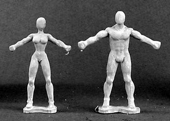 Dark Heaven Legends: Non-Heroic Sculpting Dollies
