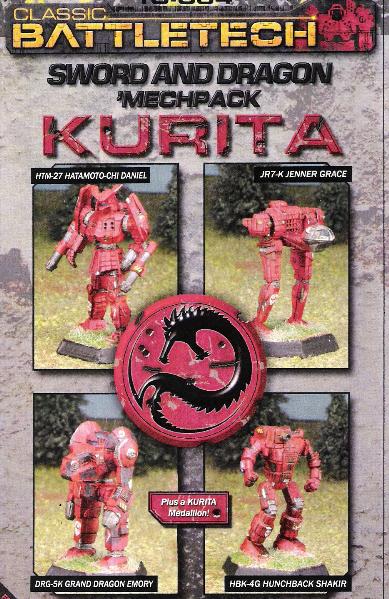 Kurita Sword & Dragon Mech Pack II