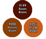 Autumn Browns Triad