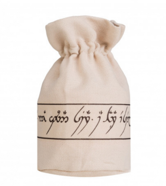 Dice Accessories: Elvish Beige & Black Dice Pouch