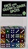 Koplow Glow in the Dark Spots: Green 16mm D6 (12)