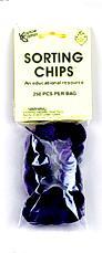 Game Accessories: Transparent Purple Sorting Chips (250)