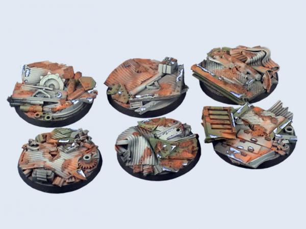 Battle Bases: Trash Bases, Round 40mm (2) 
