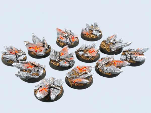 Battle Bases: Chaos Bases, Round 25mm (5)
