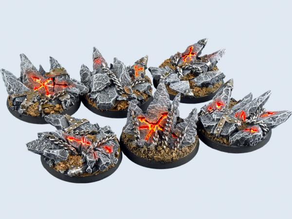 Battle Bases: Chaos Bases, Round 40mm (2) 