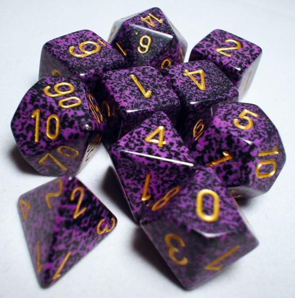 Koplow RPG Dice Sets: Hurricane Polyhedral 10-Die Set