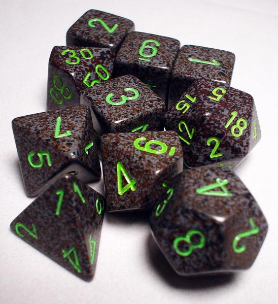 Koplow RPG Dice Sets: Earth Polyhedral 10-Die Set