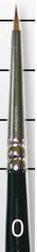 Series 7 Kolinsky Sable: Miniatures Round Brush #0