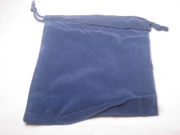 Small Blue Cloth Dice Bag (4''x5'')