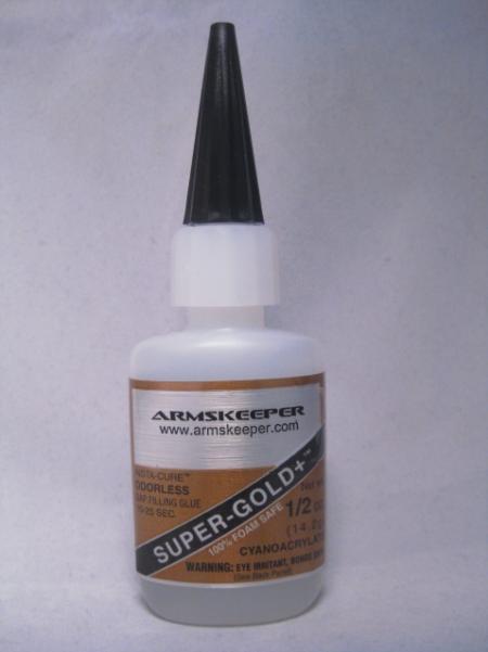 ArmsKeeper Glues: Super Gold+ Gap Filling Odorless (2 oz.)