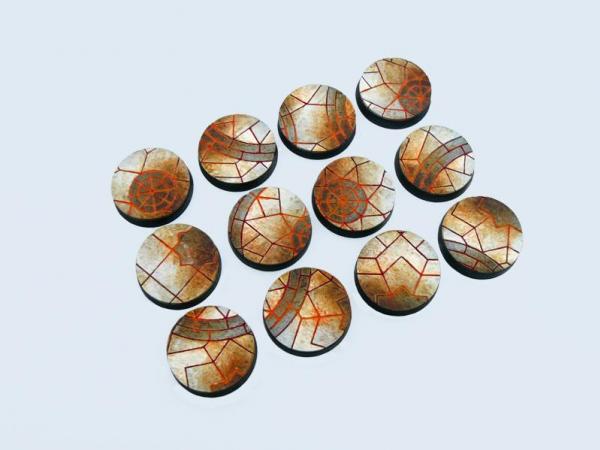Battle Bases: Mosaic Bases, Round 25mm (5) 
