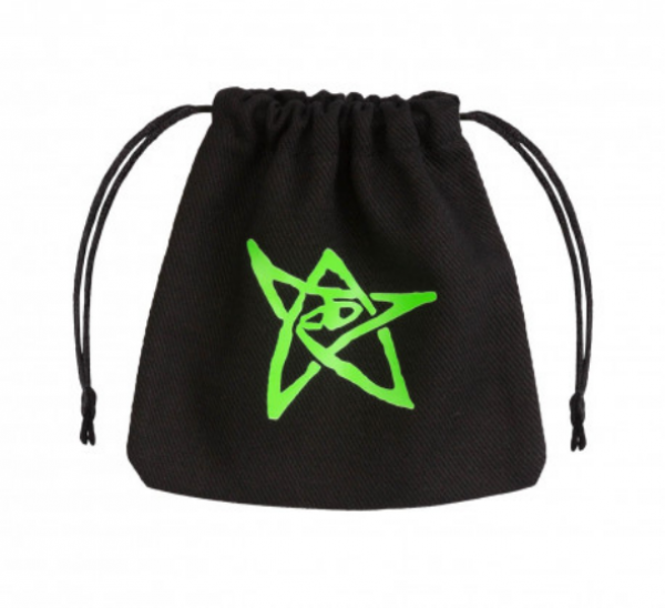 Dice Accessories: Call of Cthulhu Dice Bag - Black & Green