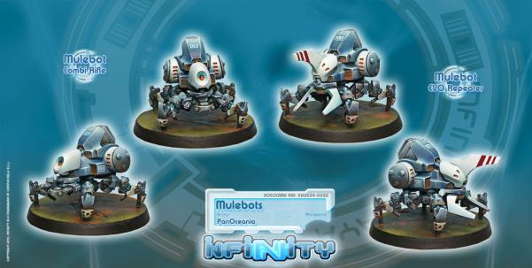 Infinity (#352) PanOceania: Mulebots (2)