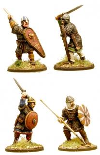 (Anglo-Danish) Huscarls w/spears (Hearthguard)
