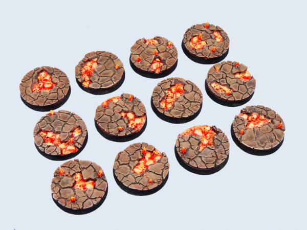Battle Bases: Chaos Waste Bases, Round 25mm (5)