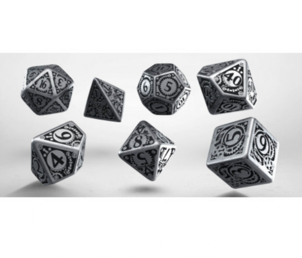 Exotic Dice Sets: Metal Steampunk Dice Set (7)