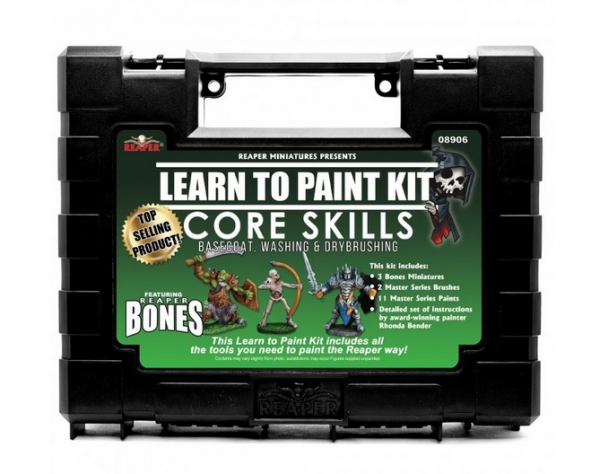 Bare Bones Learn To Paint Kit: Core Skills - Base Coats, Washing & Drybrushing